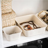 IKEA NOJIG Organiser, Plastic,10x10x5cm-Beige FREE SHIPPING